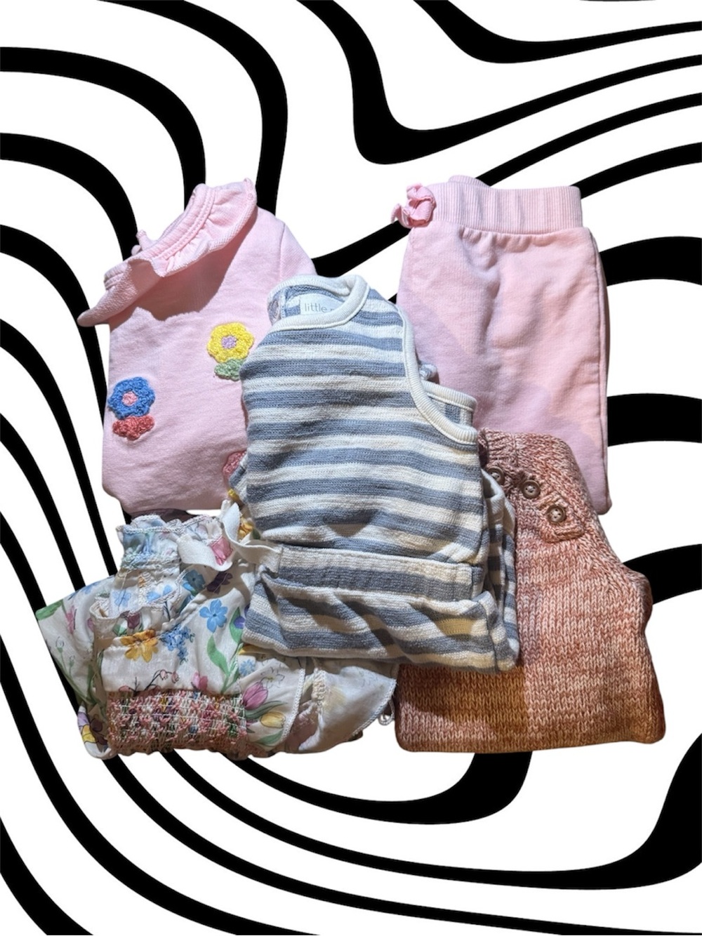 Baby Girl Mixed Clothing Spring Bundle